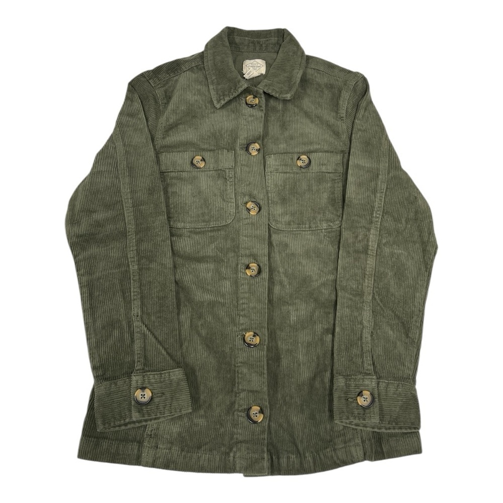 NWT St. John’s Bay Corduroy Shirt Jacket Shacket Size S